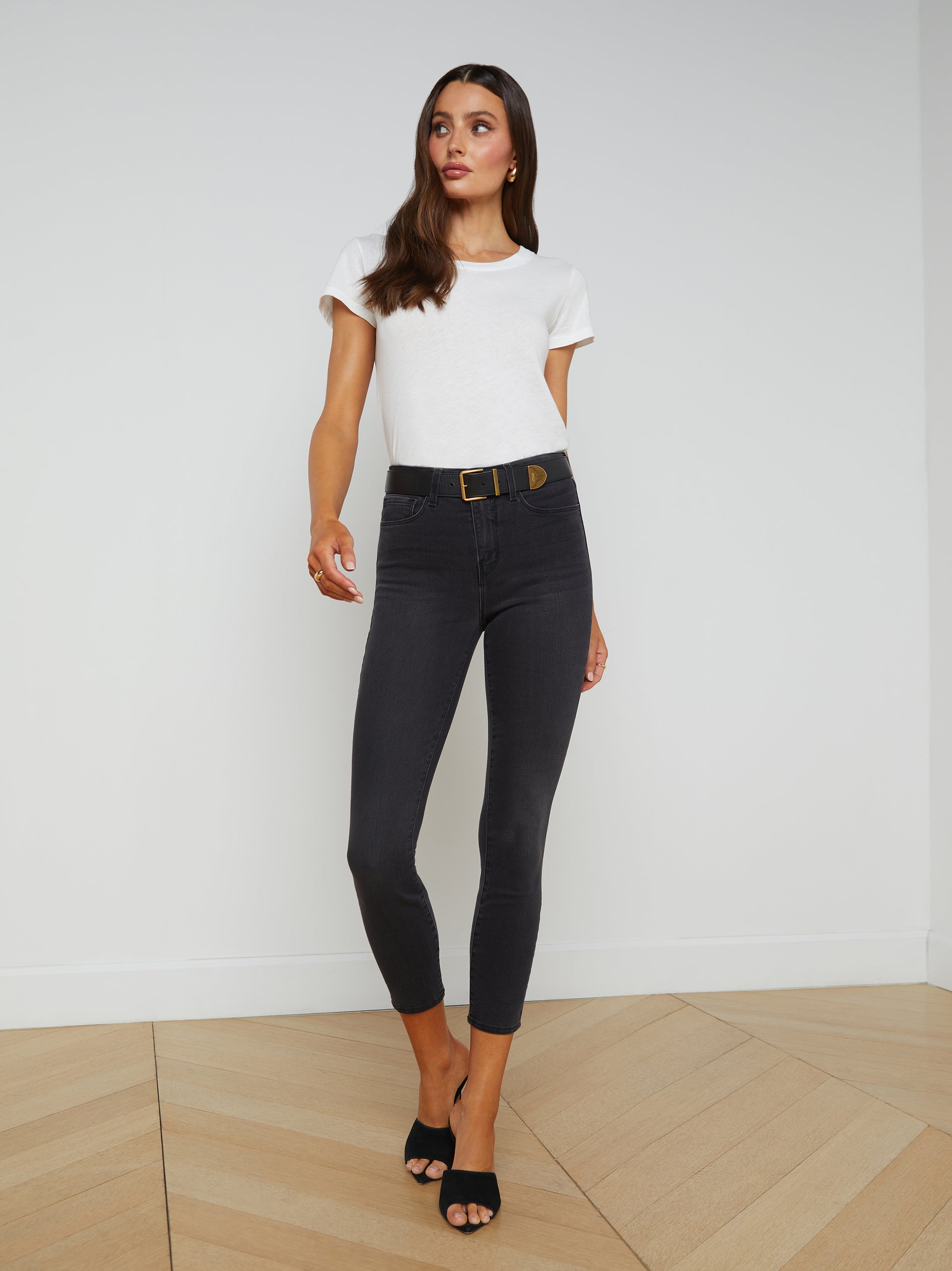 Margot Cropped Skinny Jean jean L'AGENCE