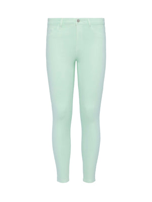 Margot Coated Cropped Skinny Jean jean L'AGENCE
