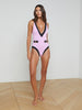 Lisa Plunge One-Piece Swimsuit swim L'AGENCE   