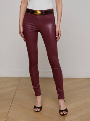 Marguerite Coated Skinny Jean