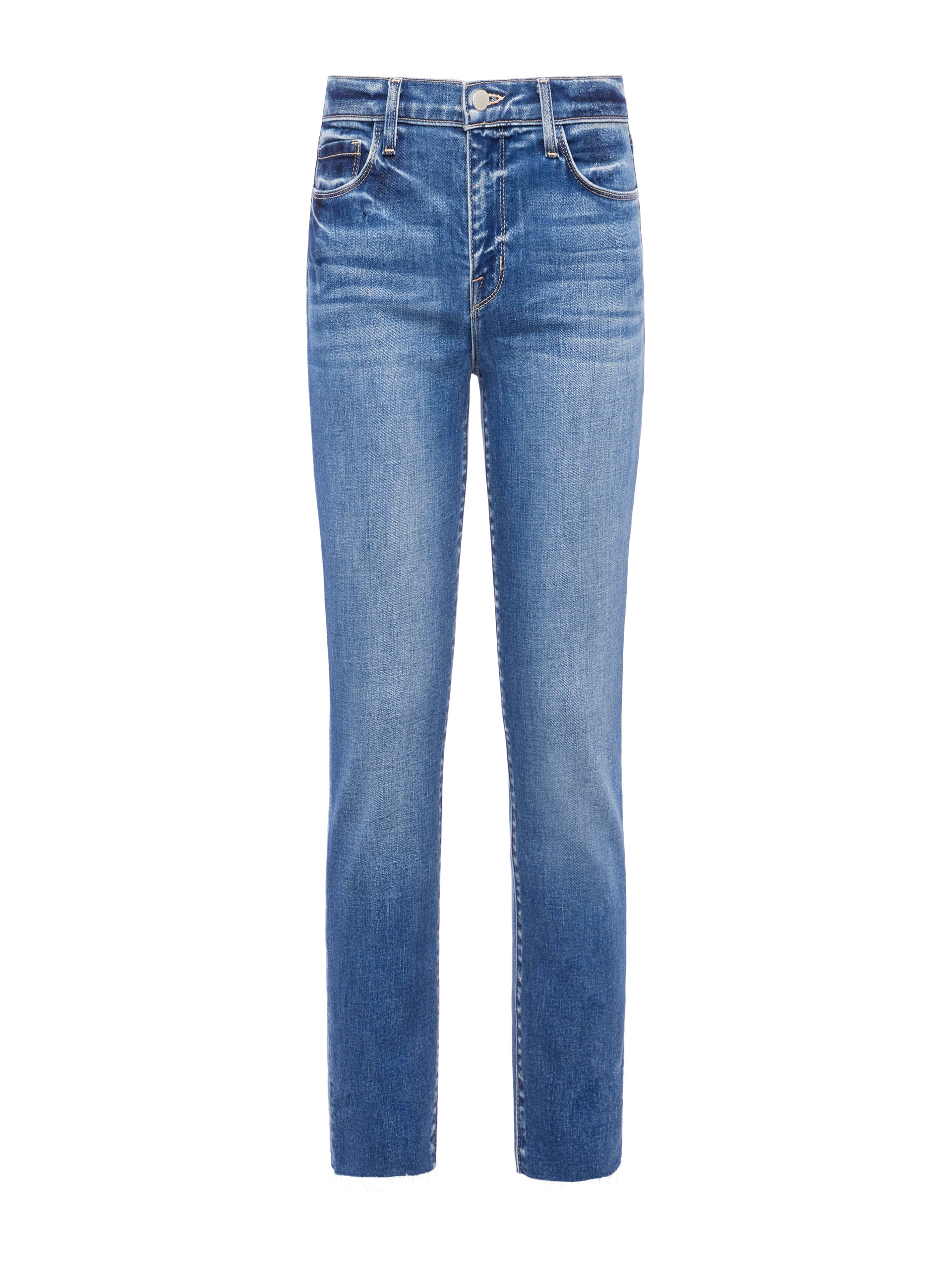 Sada Slim-Leg Cropped Jean jean L'AGENCE   