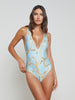 Lisa Plunge One-Piece Swimsuit swim L'AGENCE   