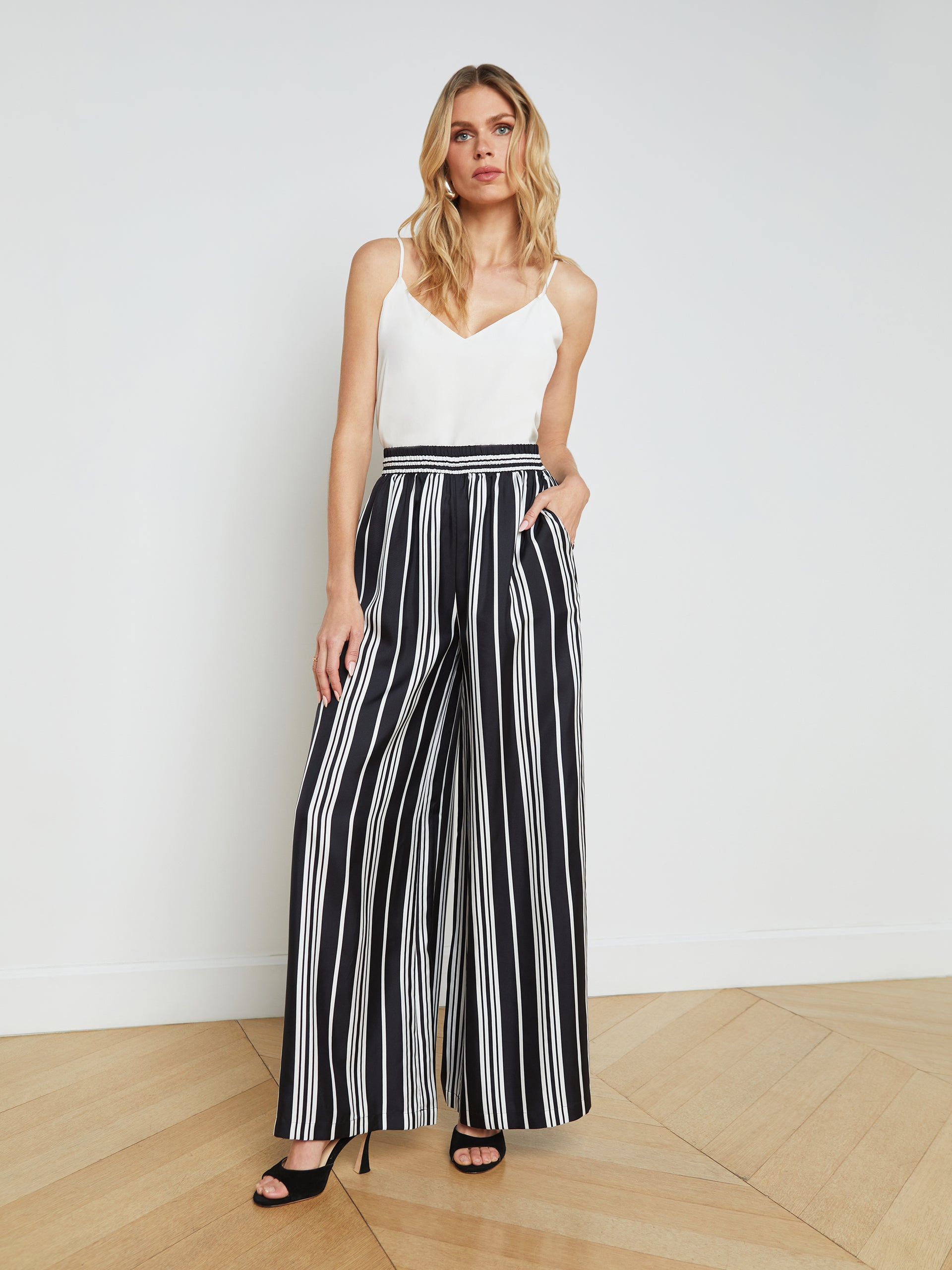 Lillian Wide-Leg Pant pant L'AGENCE Sale   