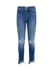 High Line Distressed Skinny Jean jean L'AGENCE