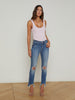 High Line Distressed Skinny Jean jean L'AGENCE