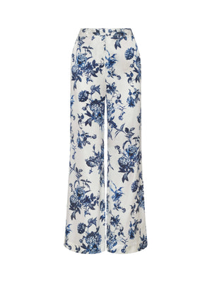 Pilar Silk Wide-Leg Pant pant L'AGENCE