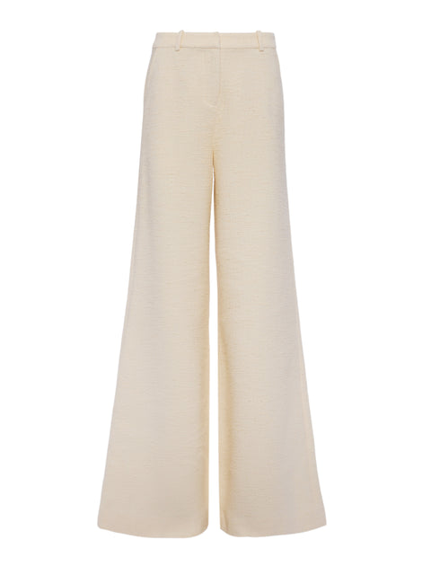 Pilar Tweed Wide-Leg Pant pant L'AGENCE