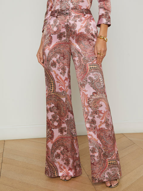 Pilar Silk Wide-Leg Pant coming soon L'AGENCE