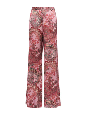 Pilar Silk Wide-Leg Pant pant L'AGENCE