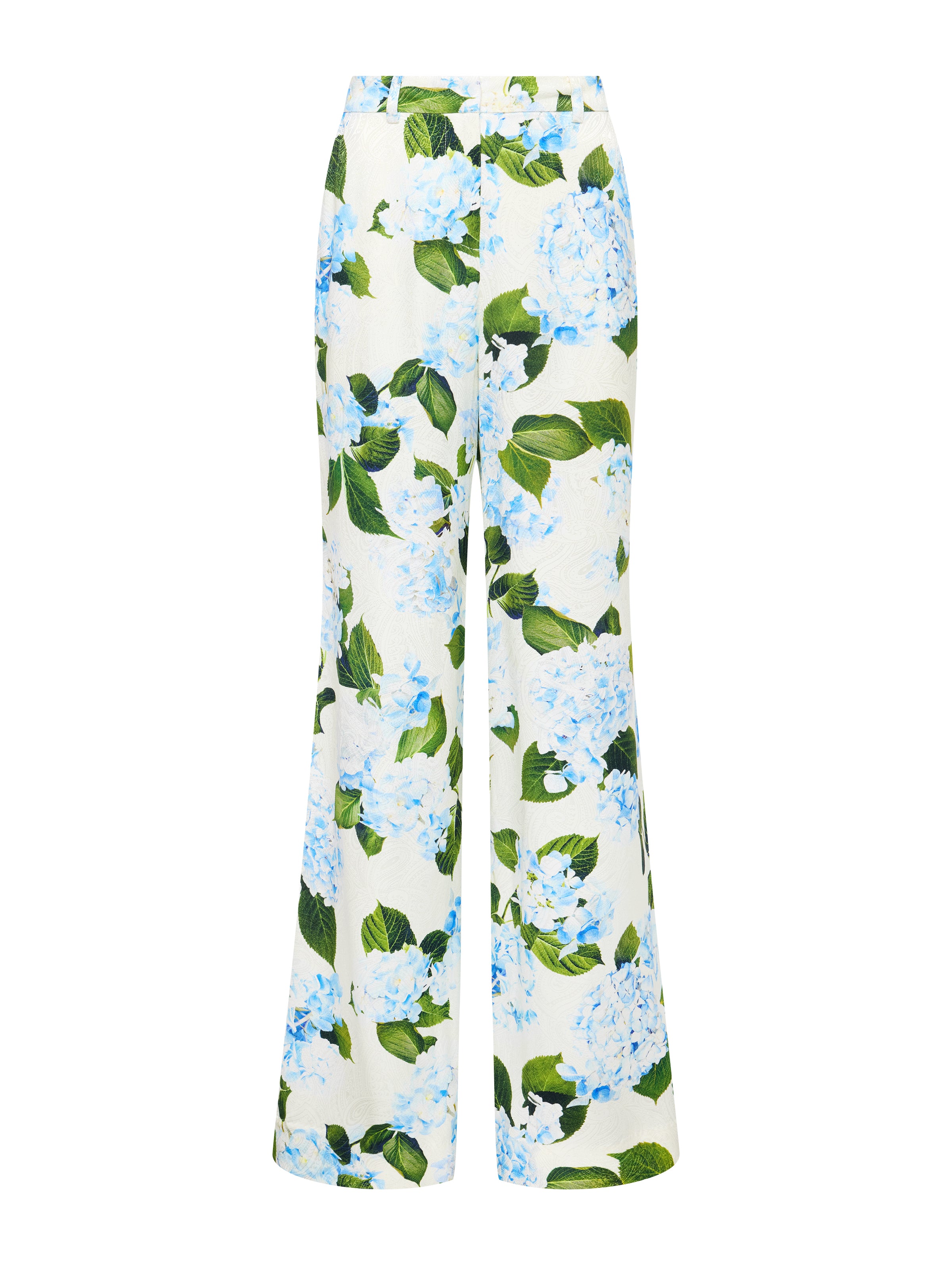 Pilar Satin Wide-Leg Pant