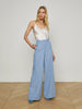 Pilar Pinstriped Wide-Leg Pant