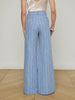 Pilar Pinstriped Wide-Leg Pant