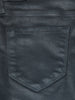 Ruth Coated Straight-Leg Jean