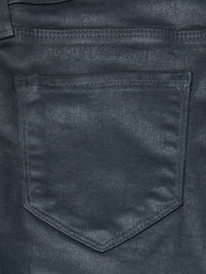 Ruth Coated Straight-Leg Jean