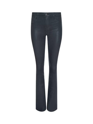 Ruth Coated Straight-Leg Jean