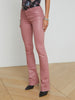 Ruth Coated Straight-Leg Jean jean L'AGENCE   