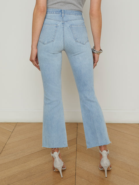 Kendra Cropped Flare Jean jean L'AGENCE