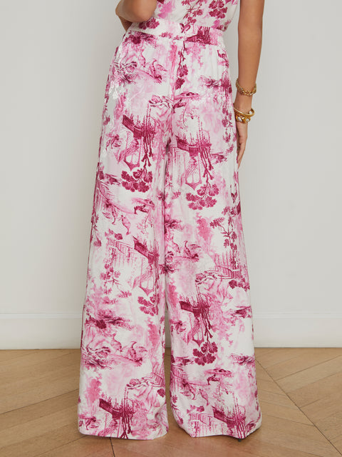 Ivy Satin Wide-Leg Pant coming soon L'AGENCE