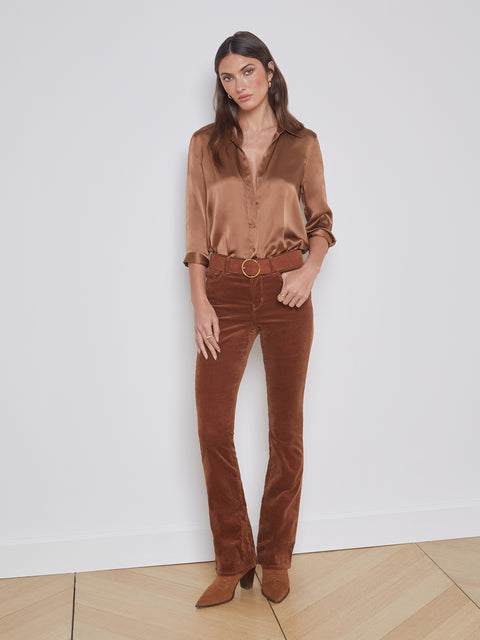 Chocolate Cord Pants – Style Me Luxe