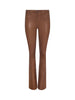 Jean bootcut en denim enduit Selma