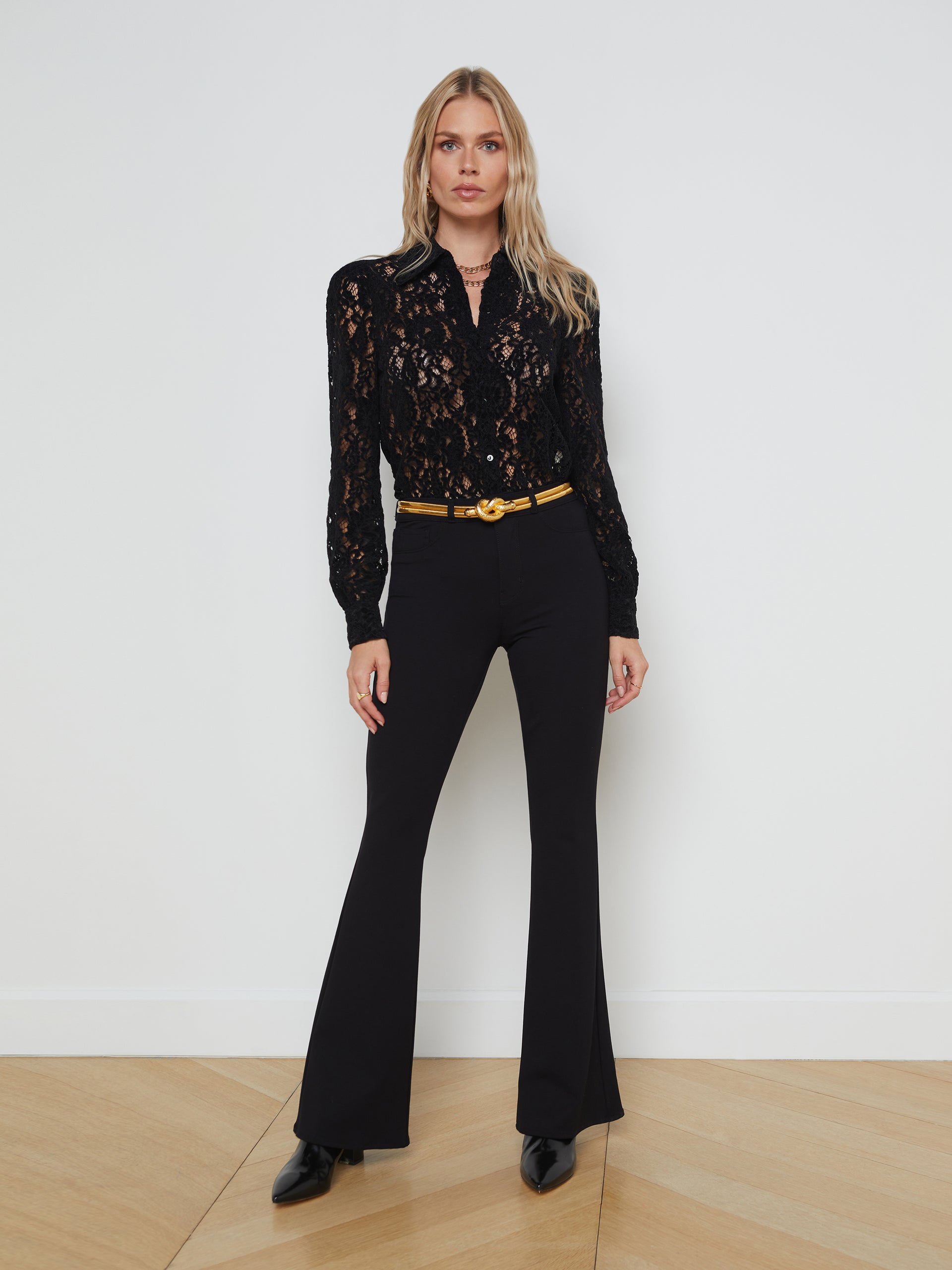 Marty Flare Pant pant L'AGENCE