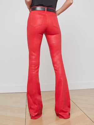 Marty Coated Flare Jean jean L'AGENCE Sale