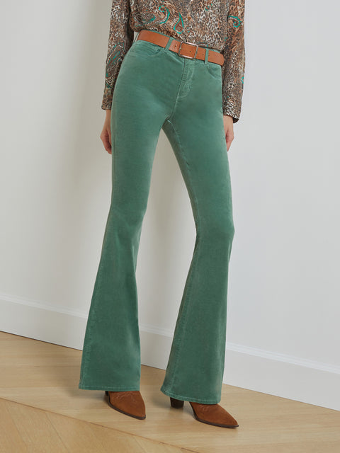 LC Lauren Conrad, Pants & Jumpsuits, New Lc Lauren Conrad L Womens Green  Waffle High Rise Jogger Pants