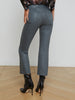 Kendra Coated Cropped Flare Jean jean L'AGENCE   