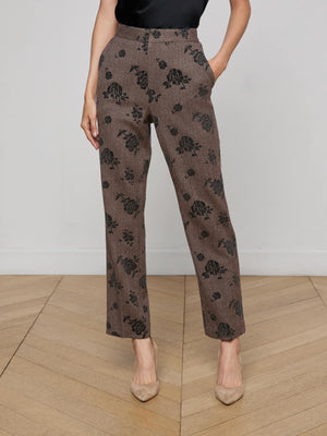 Rebel Flocked Trouser
