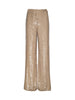 Gavin Sequin Wide-Leg Pant