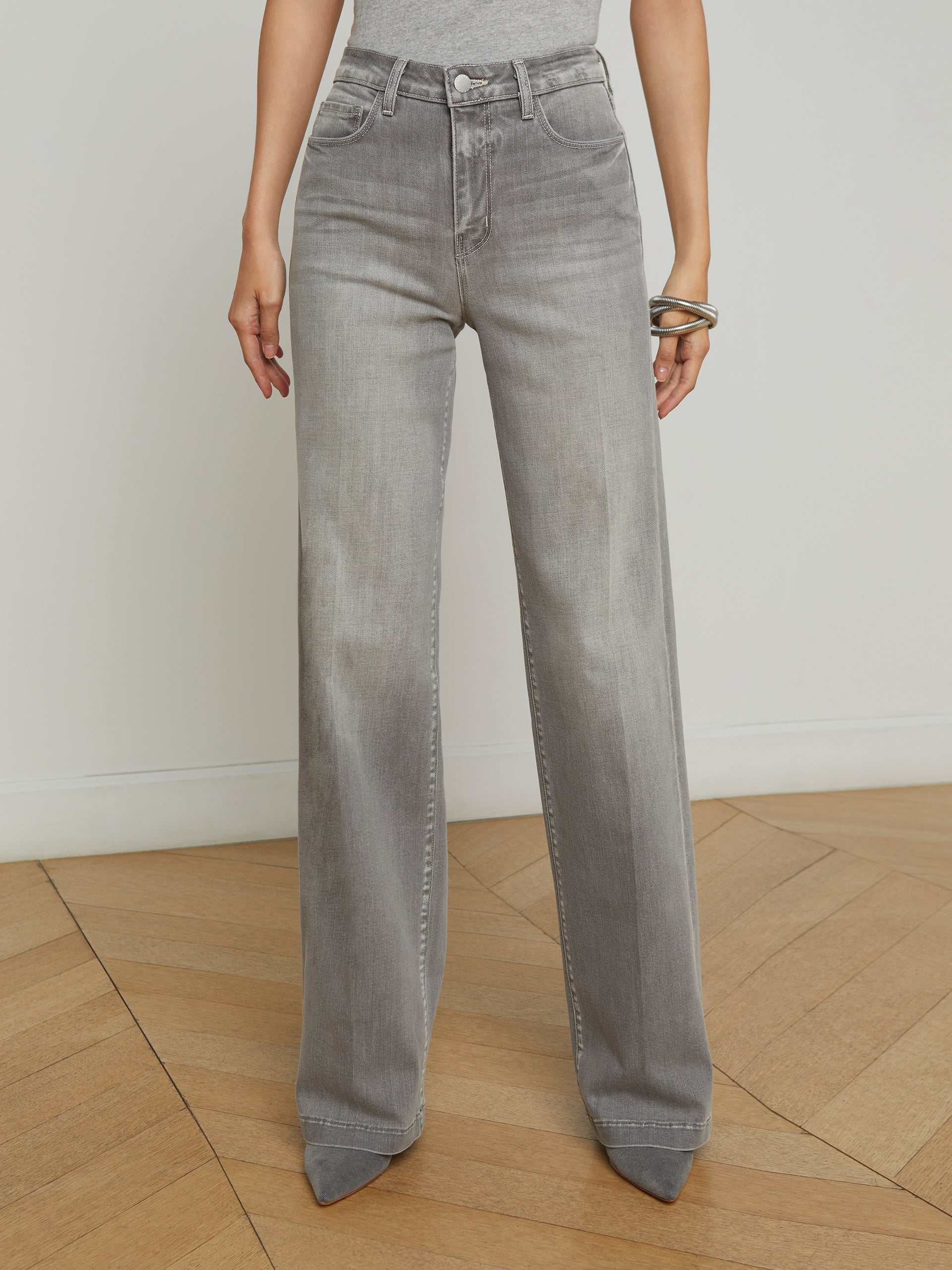 Clayton Wide-Leg Jean jean L'AGENCE