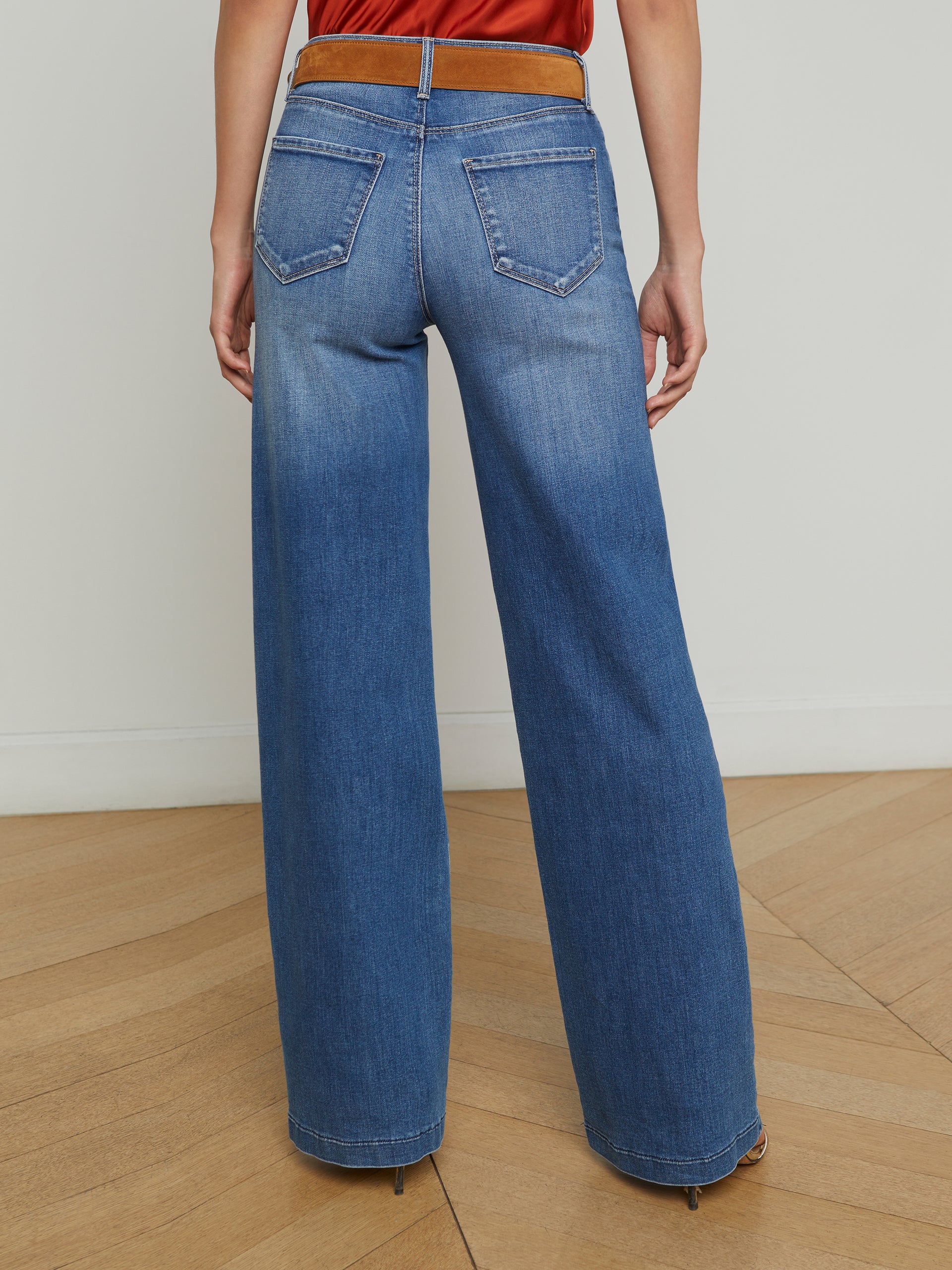 Clayton Wide-Leg Jean jean L'AGENCE