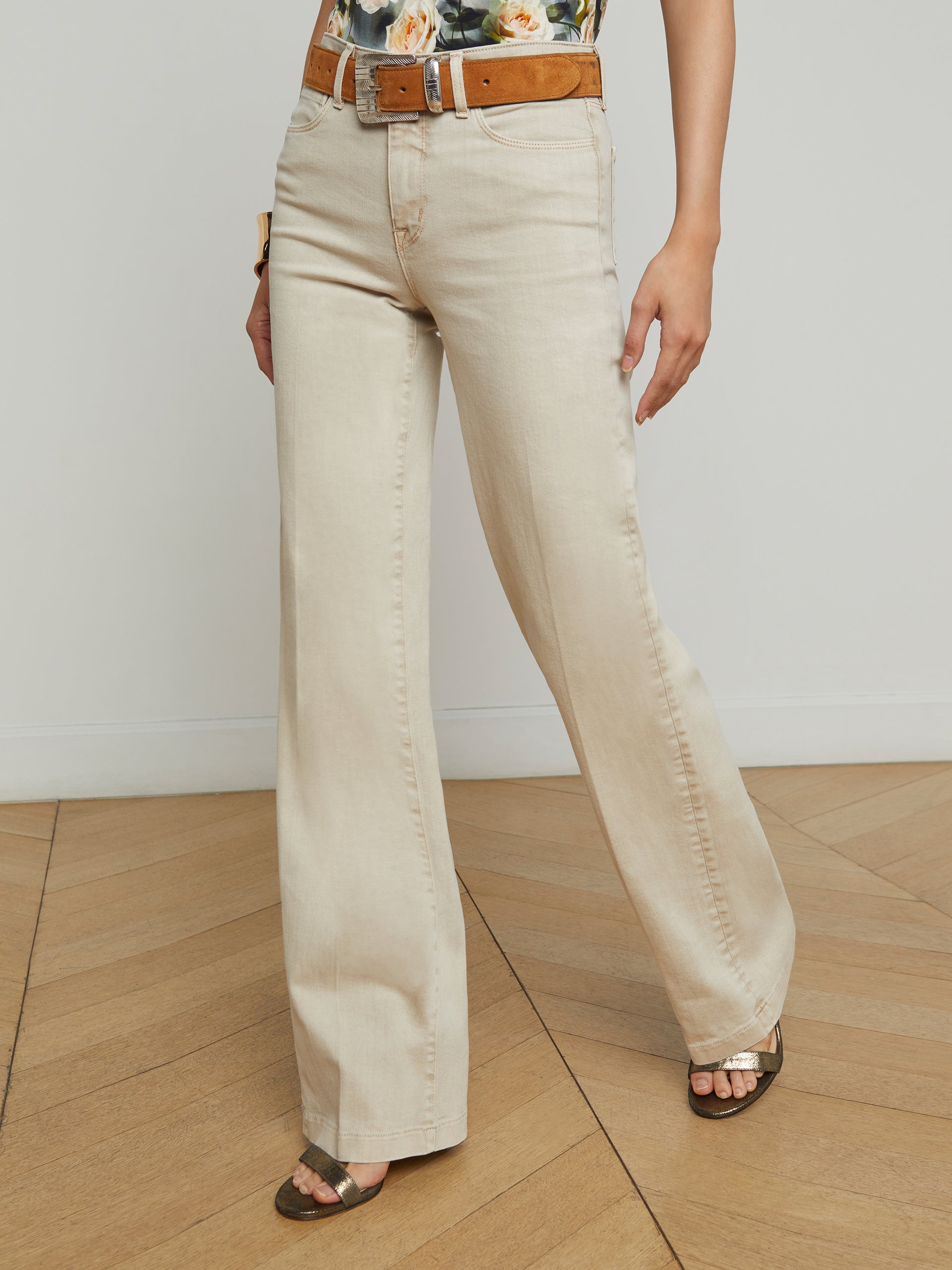 Clayton Wide-Leg Jean jean L'AGENCE