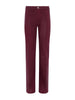 Clayton Coated Wide-Leg Jean