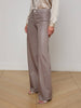 Clayton Coated Wide-Leg Jean