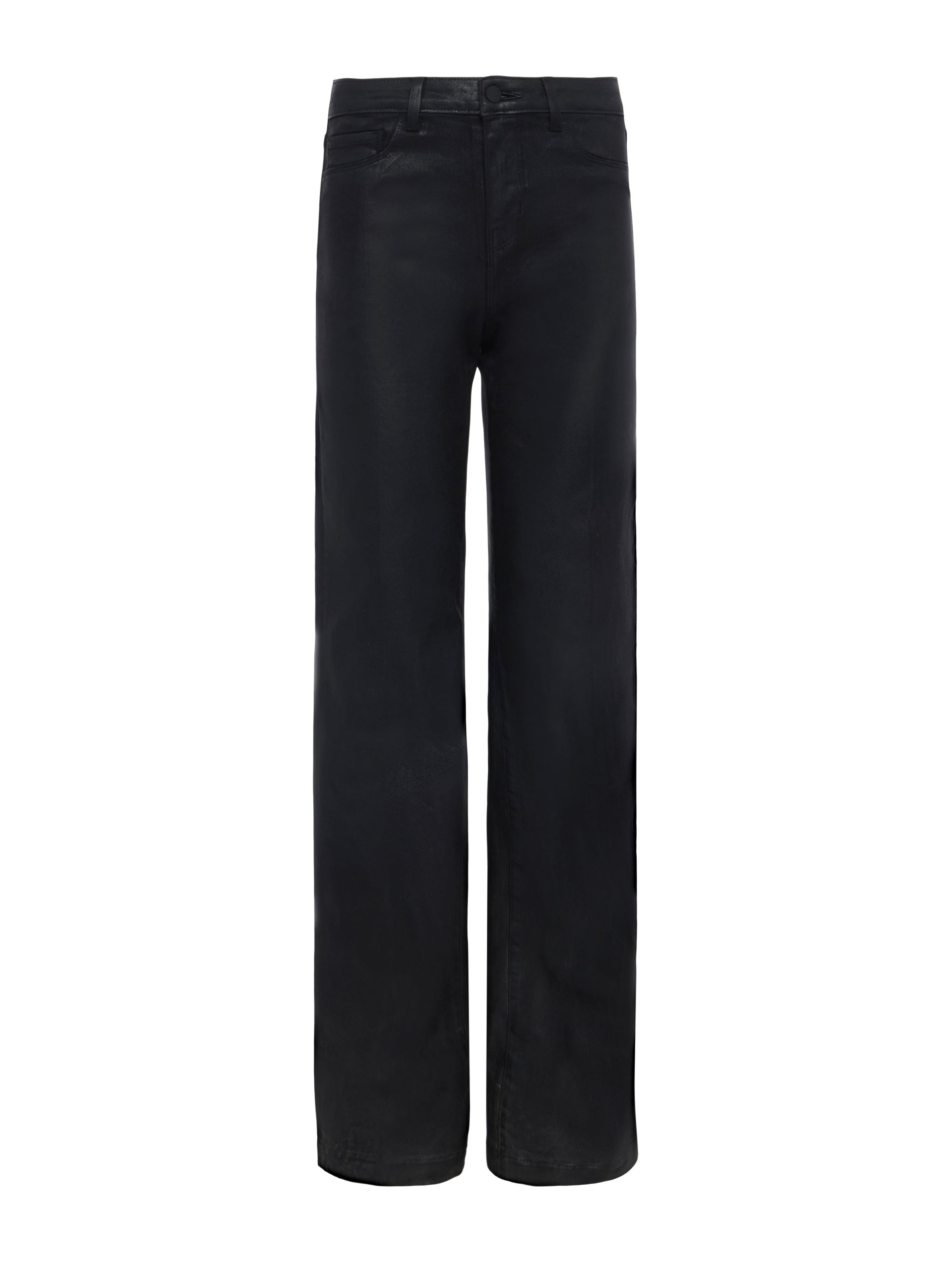 Clayton Coated Wide-Leg Jean jean L'AGENCE   