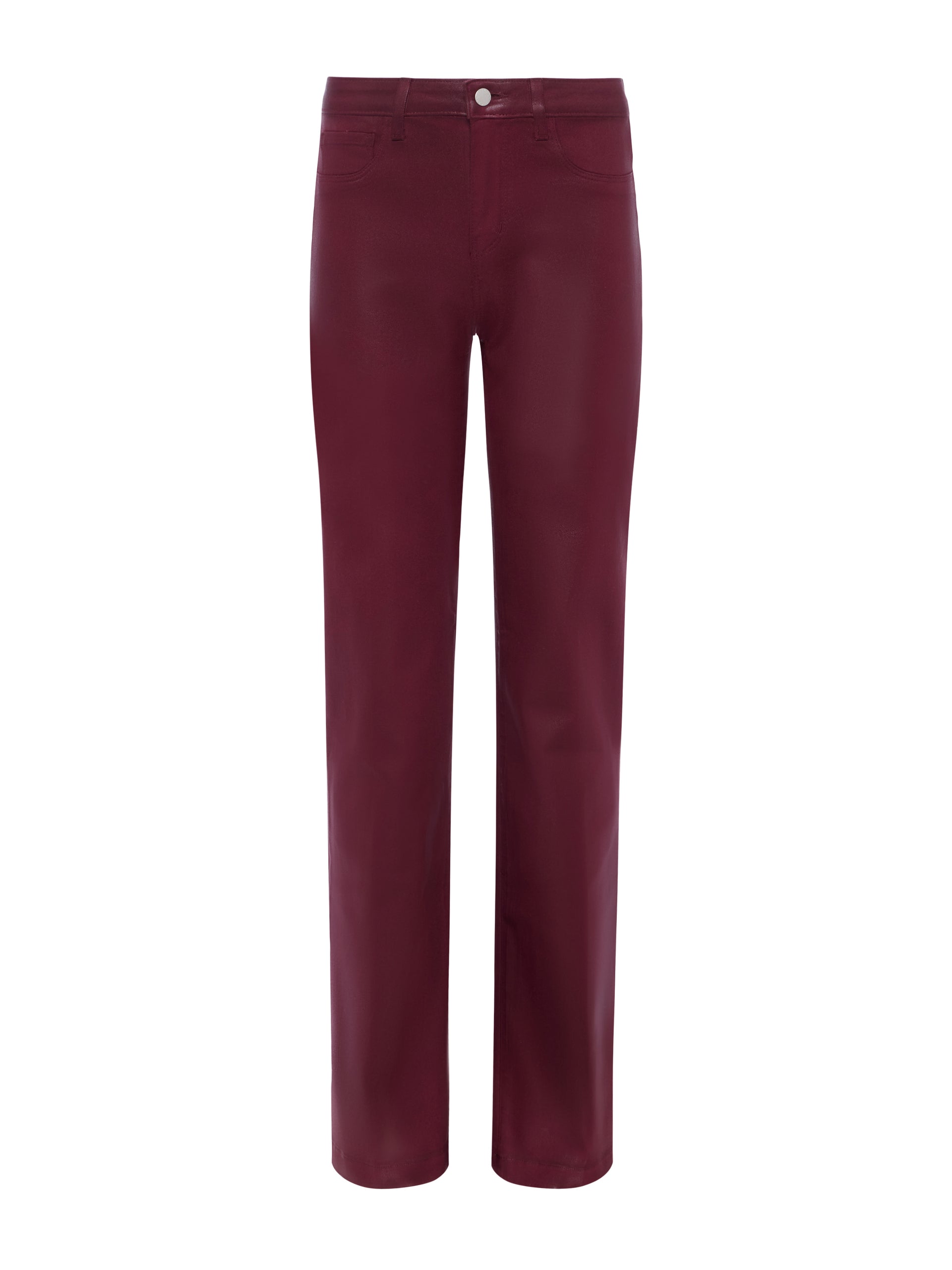 Clayton Coated Wide-Leg Jean IN RUNWAY L'AGENCE