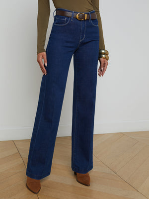 Clayton Wide-Leg Jean jean L'AGENCE Sale