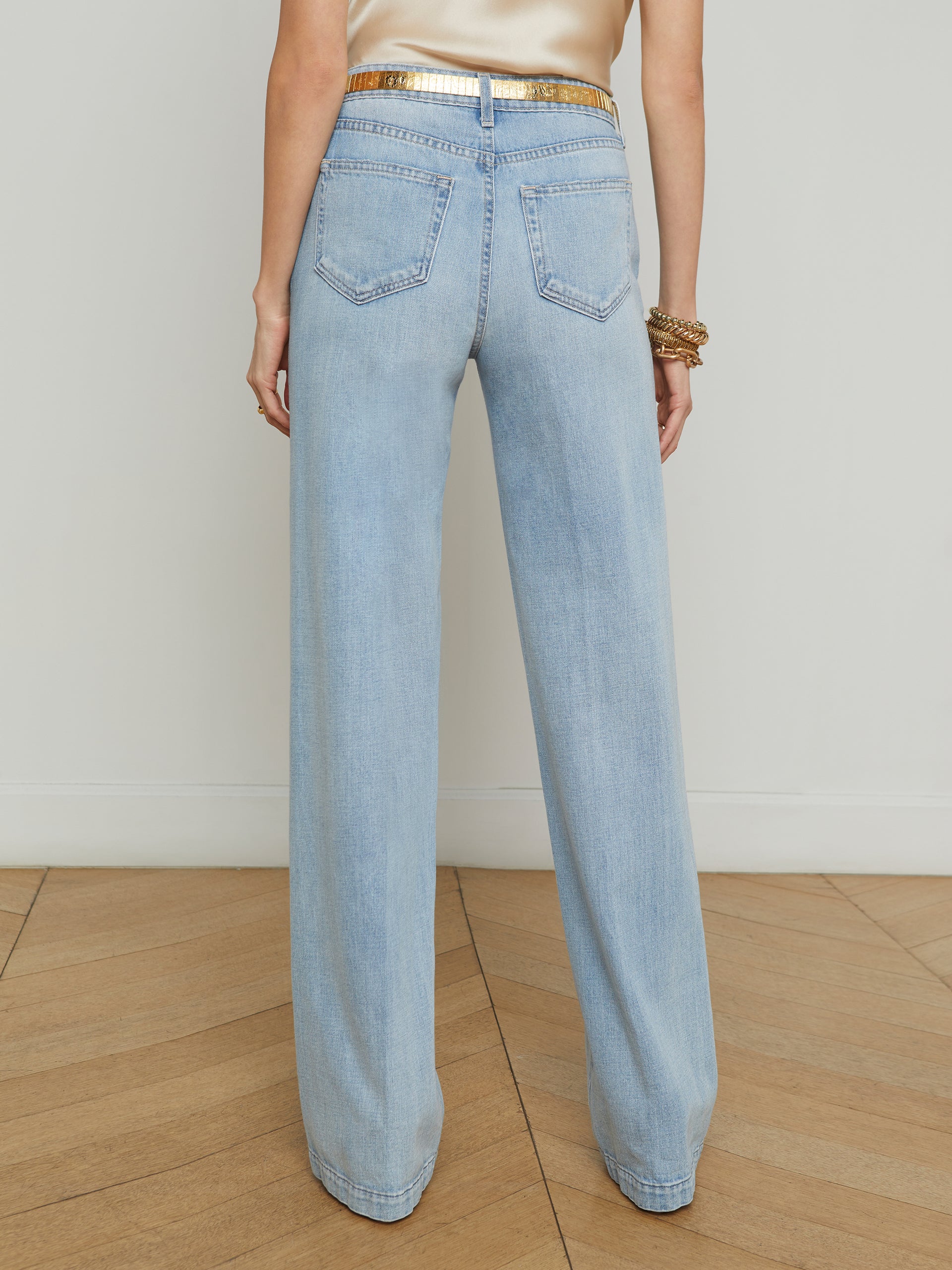 Clayton Wide-Leg Jean jean L'AGENCE