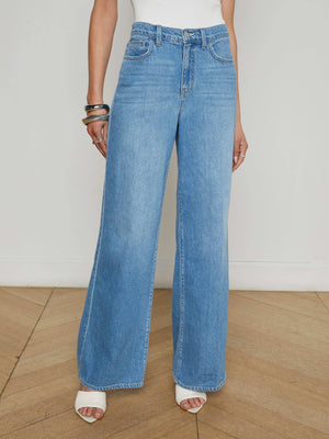 Alicent Wide-Leg Jean jean L'AGENCE