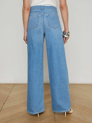 Alicent Wide-Leg Jean jean L'AGENCE