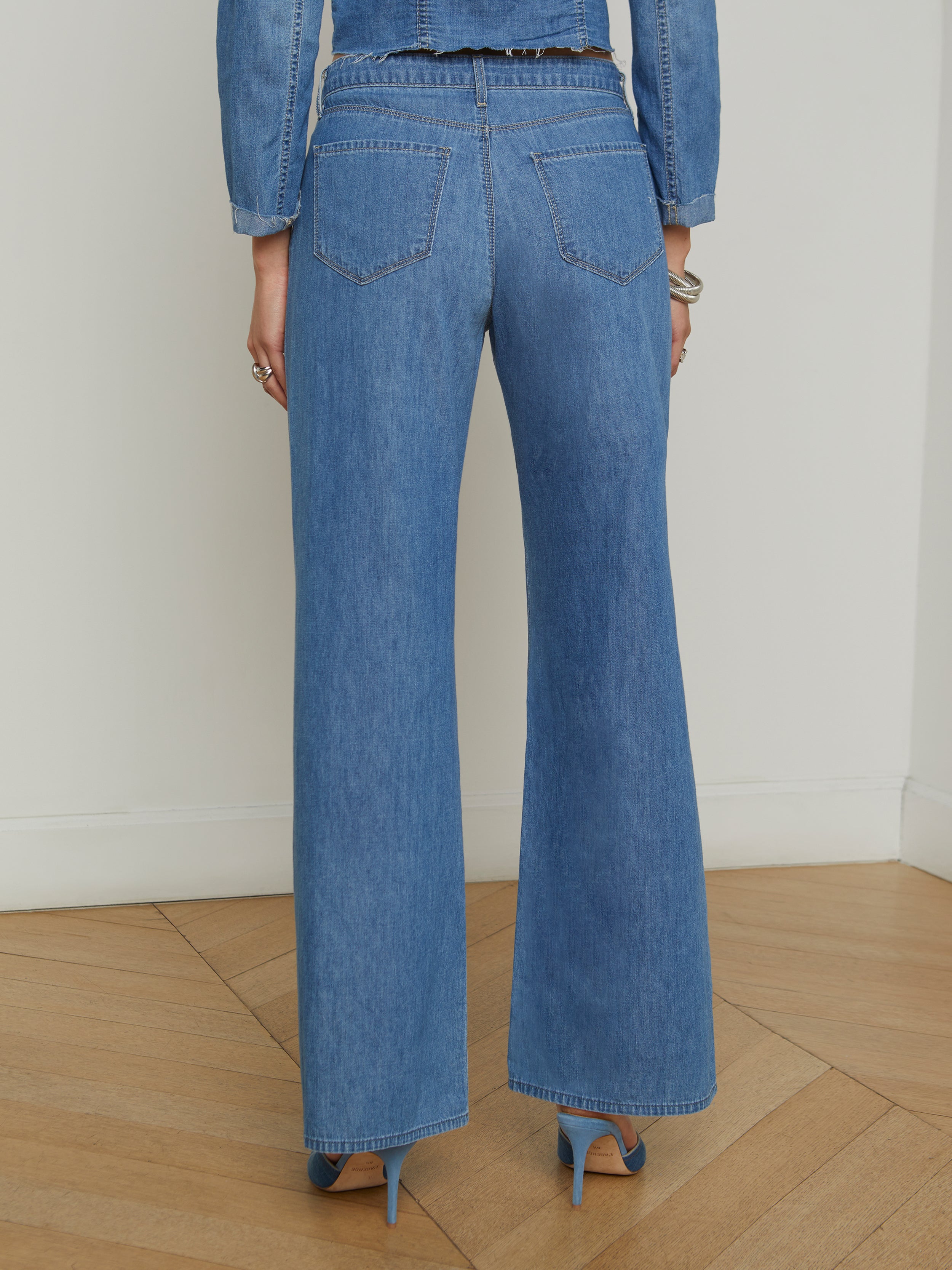 Alicent Wide-Leg Jean jean L'AGENCE