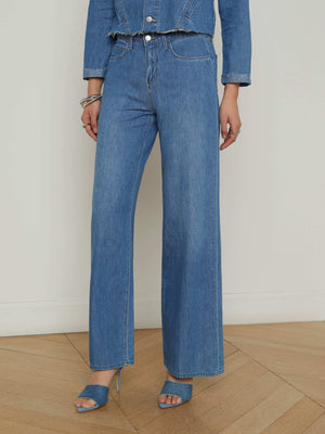 Alicent Wide-Leg Jean jean L'AGENCE