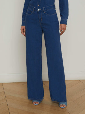 Alicent Wide-Leg Jean jean L'AGENCE