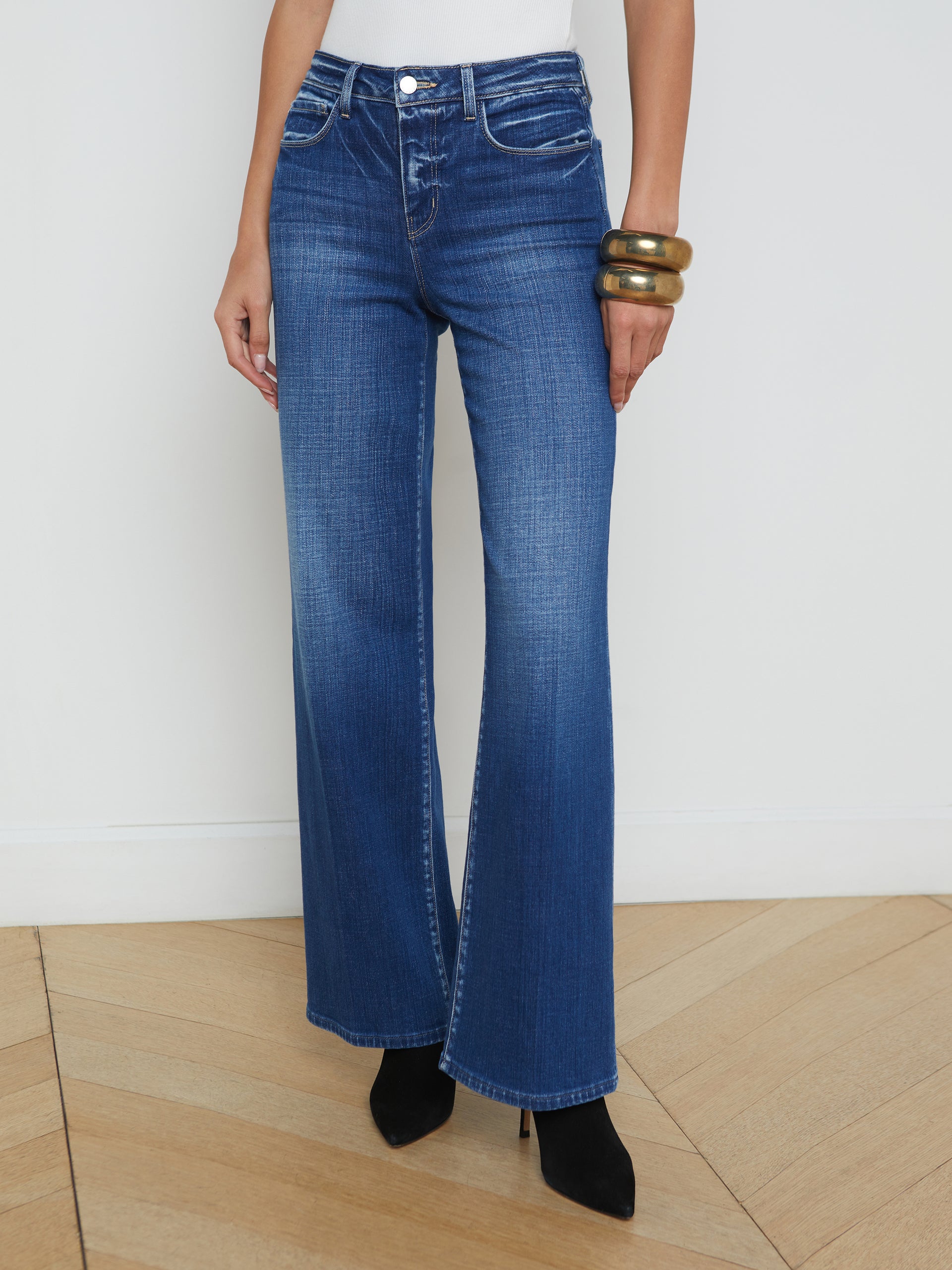 Alicent Wide-Leg Jean jean L'AGENCE   