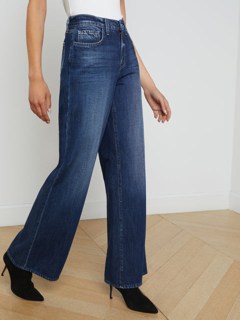 Alicent Wide-Leg Jean jean L'AGENCE   