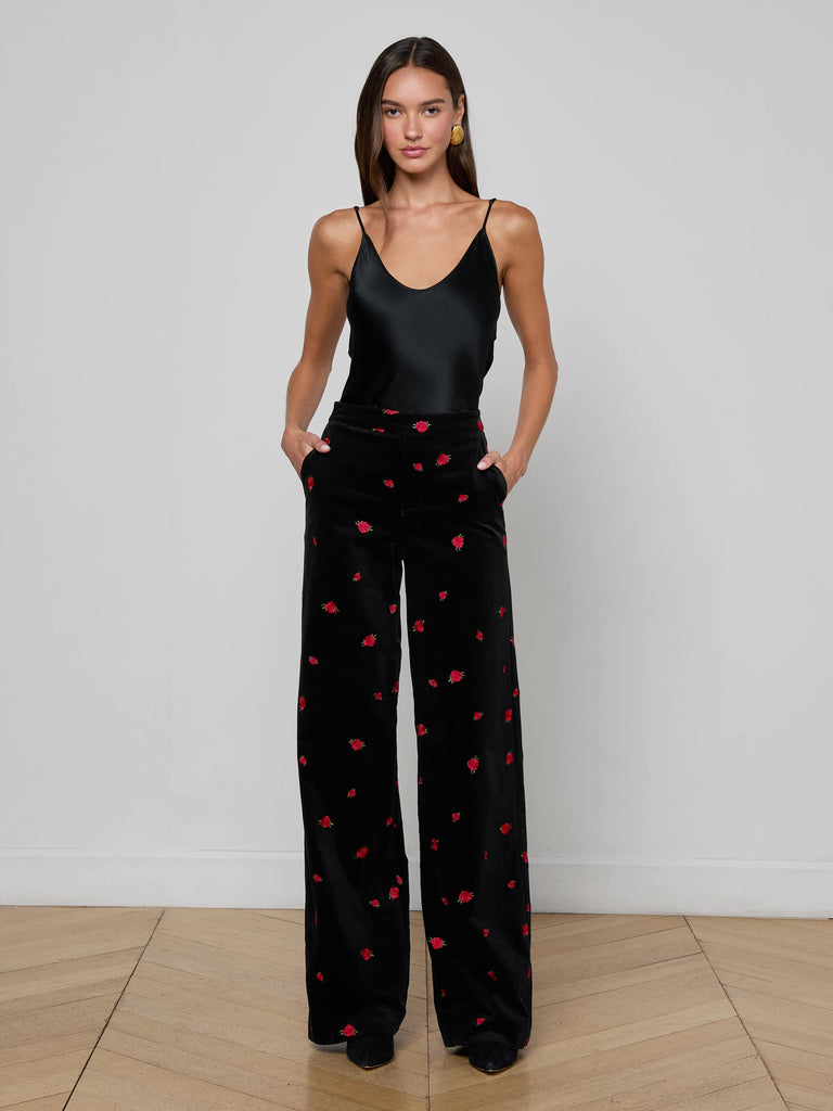 Livvy Velvet Trouser