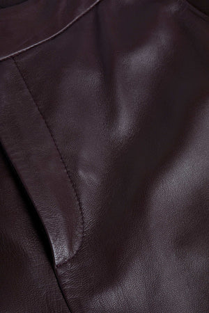 Livvy Leather Trouser pant L'AGENCE Sale