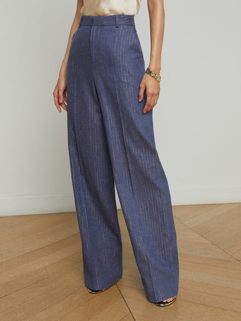 Livvy Pinstriped Trouser trouser L'AGENCE