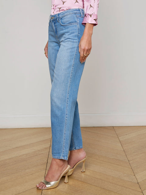 Nevia Slouchy Straight-Leg Jean jean L'AGENCE
